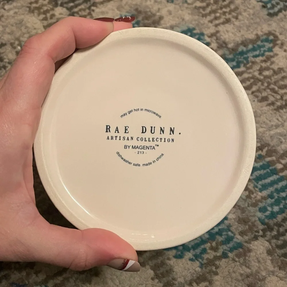 Rae Dunn Salsa and Guac Ceramic Serving Bowl Set with 2 Bamboo Spoons